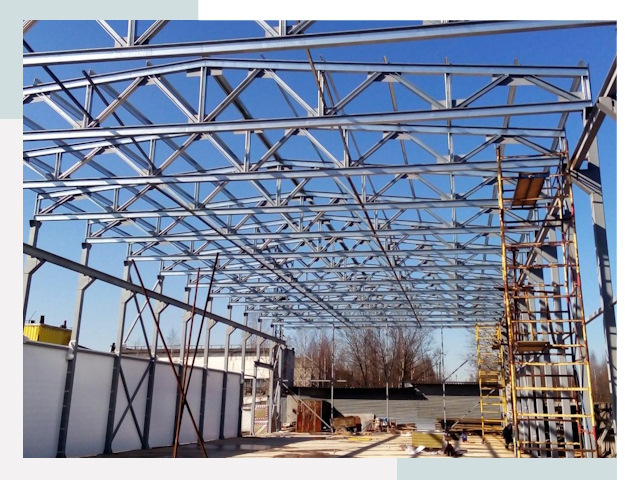 Строительство цехов в Усолье-Сибирское от 619 руб. под ключ