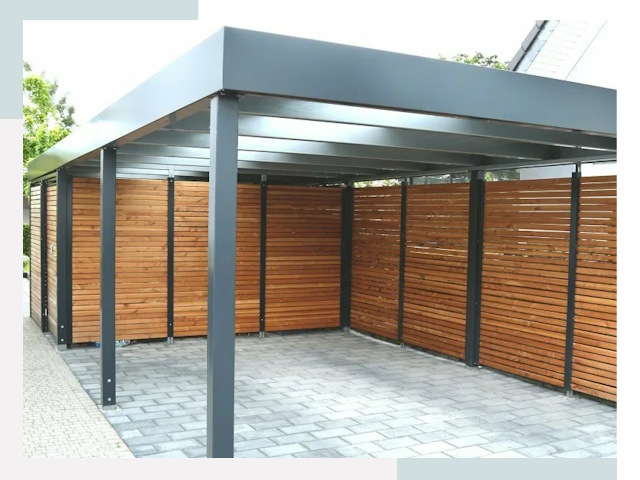 Навесы для парковки в Усолье-Сибирском