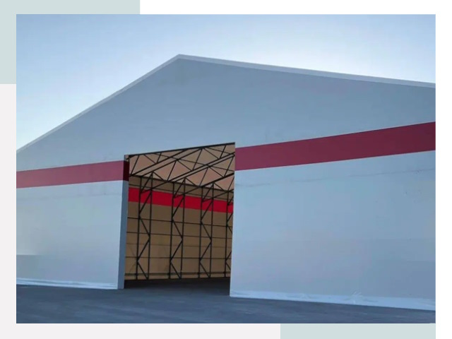 Быстровозводимые ангары в Усолье-Сибирском