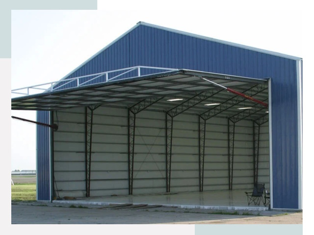 Прямо стенные ангары в Усолье-Сибирском