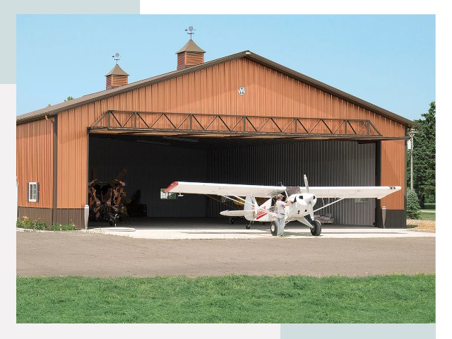 Ангары для самолетов в Усолье-Сибирском