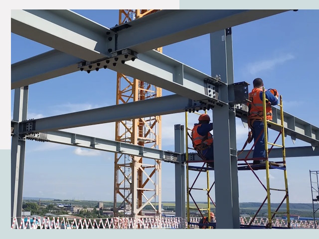 Монтаж металлоконструкций в Усолье-Сибирском